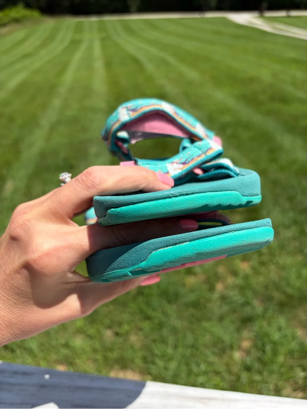 Teva Toddler Hurricane XLT 2 Sandal - Unicorn Waterfall- 1019390C Size 3